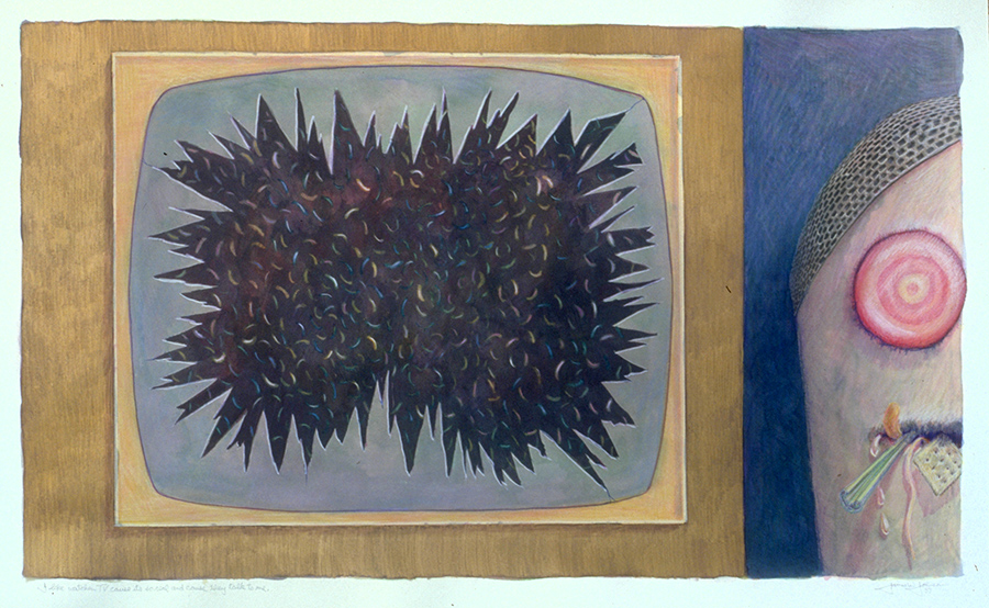 I like to watch tv...